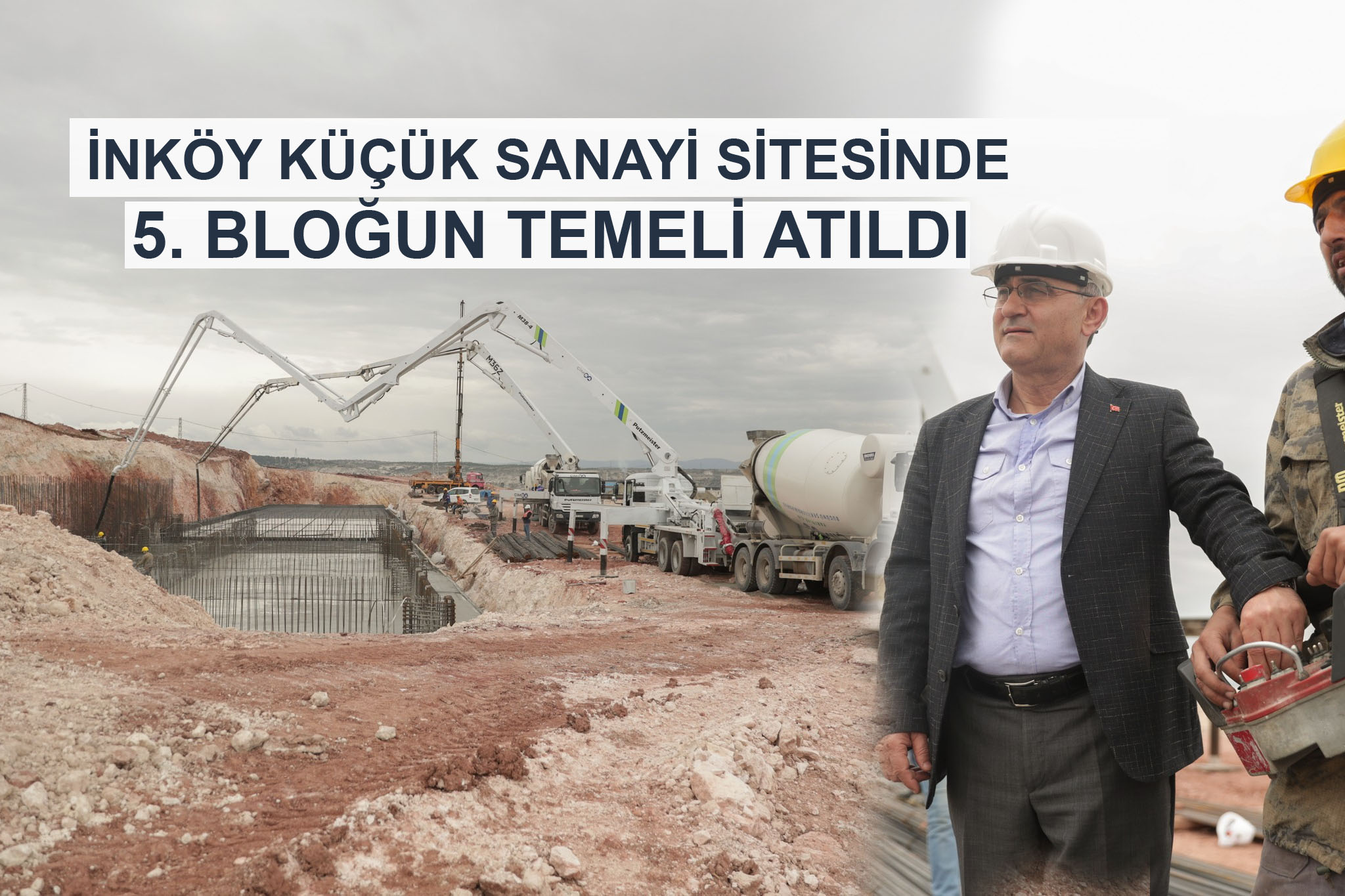 Yeni Küçük Sanayi Sitesinde çalışmalar tam gaz