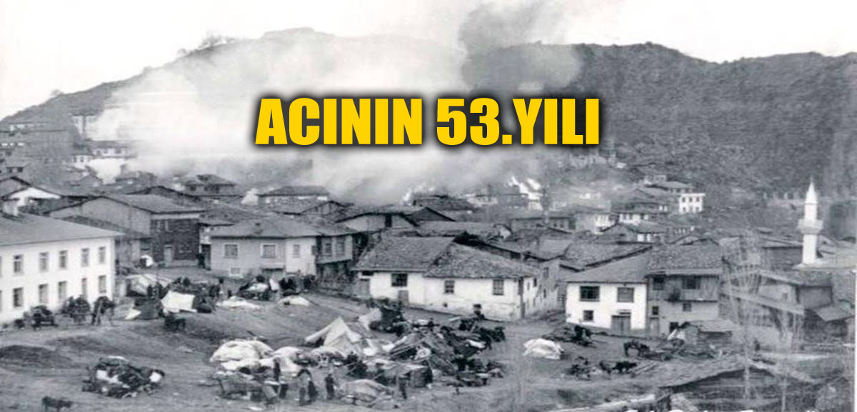 Gediz Depreminin 53. yıldönümü