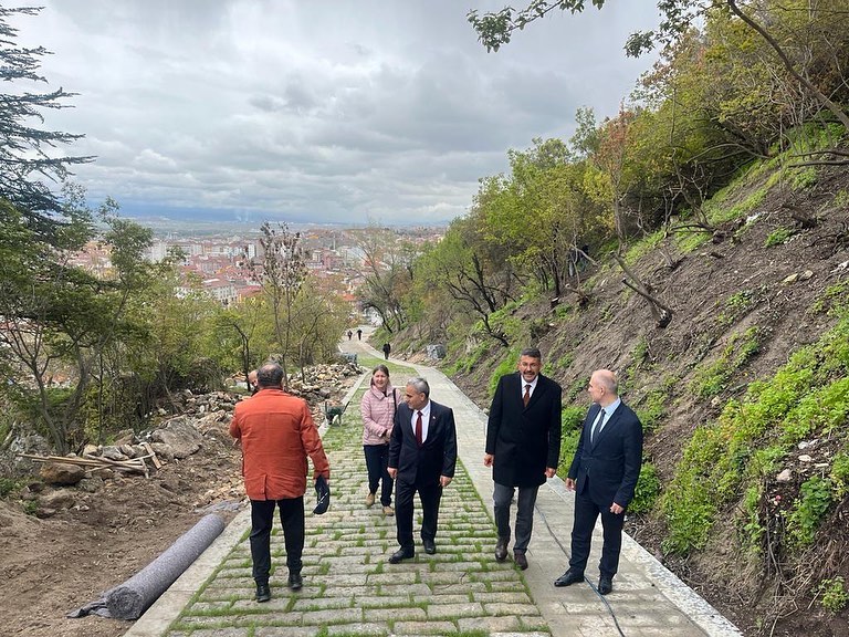 Kütahya Kalesi ve Ulu Cami Arkası Kültür Yolu Projesi’nde sona yaklaşıldı