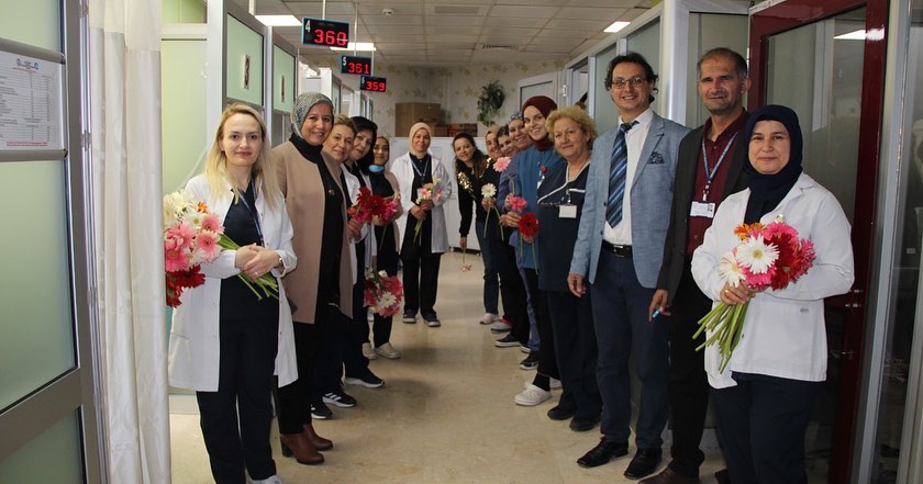 Hastanede 'Hemşireler Günü'  etkinliği