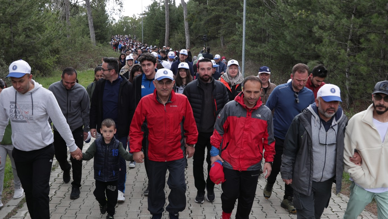 Kütahya Belediyesi'nden Doğa Yürüyüşü Etkinliği