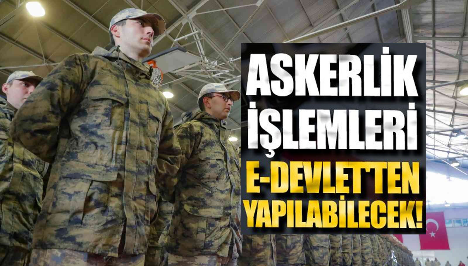  Bir işlem daha e-Devlet'e taşındı