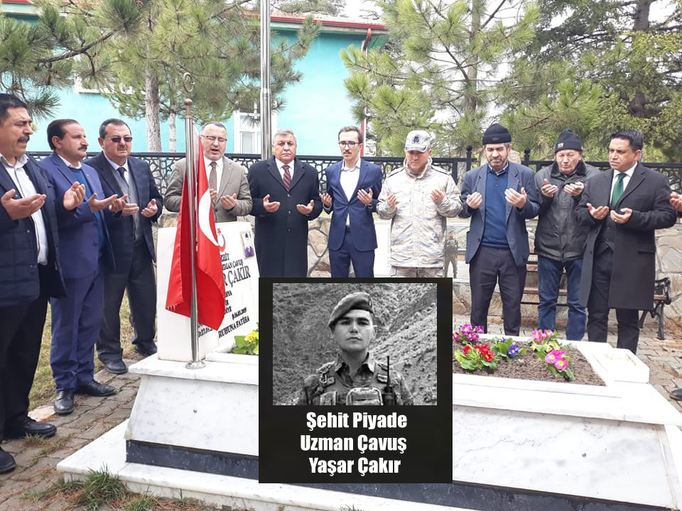 Şehit Piyade Uzman Çavuş Yaşar Çakır, şehadetinin 4. yılında dualarla anıldı.