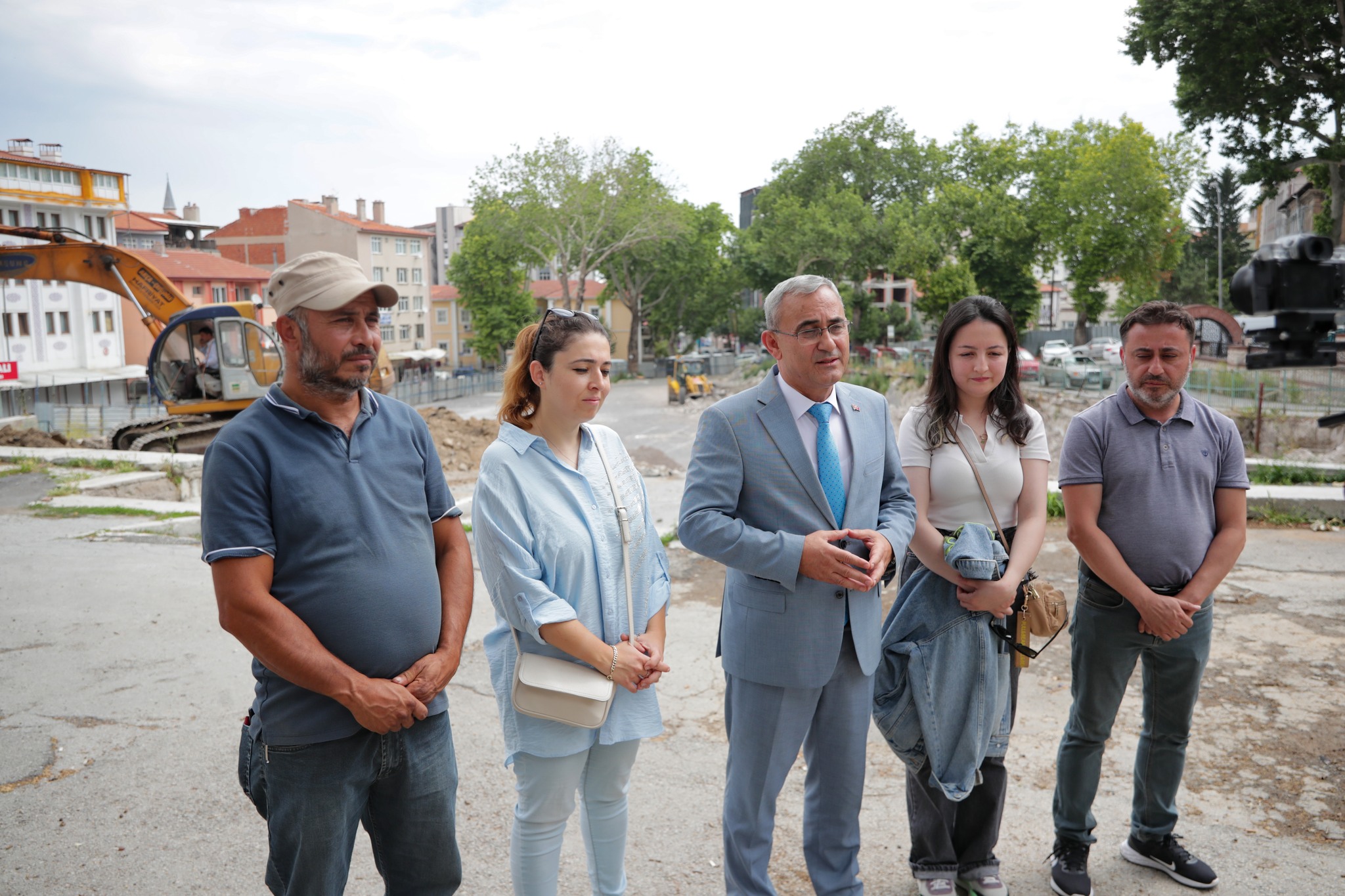 Çamlıbahçe'de çalışmalar başladı