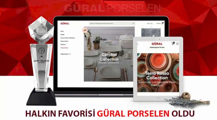 Altın Örümcek Güral Porselen'in oldu