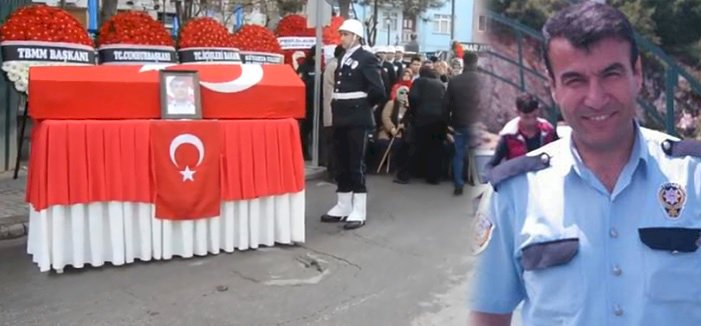 Şehit Polis Alaaddin Özdemir'e son görev