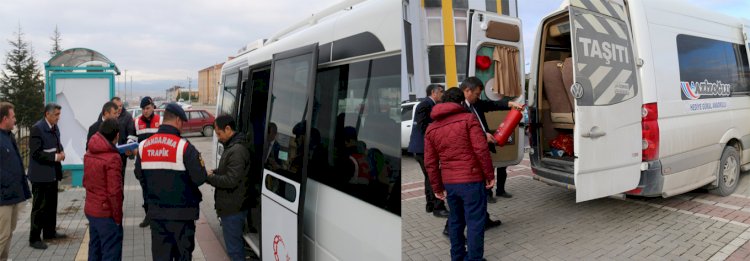 Öğrenci Servislerine denetim