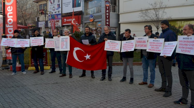 Emekli Astsubaylar Hak Arayışında