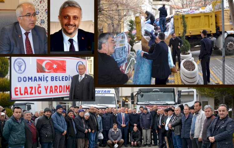 İlçelerde Elazığ ve Malatya için yardım seferberliği