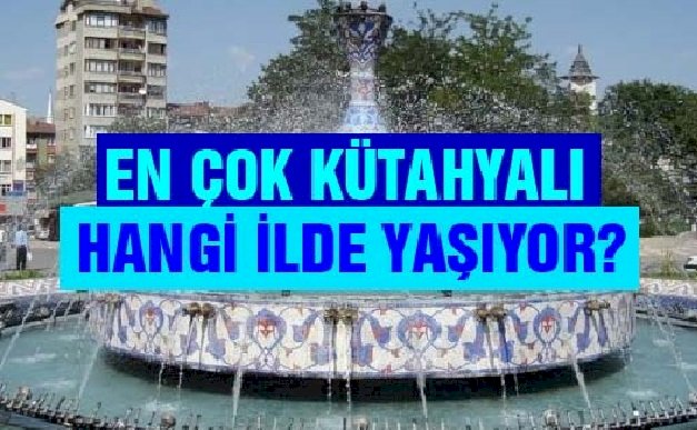 Kütahyalılar, Kütahya dışında en çok hangi ilde yaşıyor ?