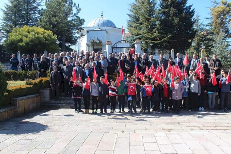 BAHAR KALKANI HAREKÂTI İÇİN HAYME ANA TÜRBESİ'NDE DUALAR EDİLDİ