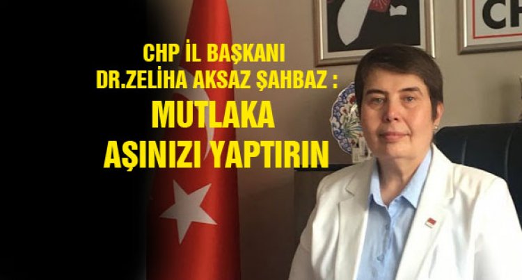 Mutlaka aşınızı yaptırın