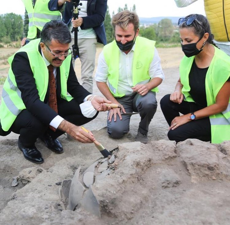 Tavşanlı Höyük kazı çalışmaları başladı