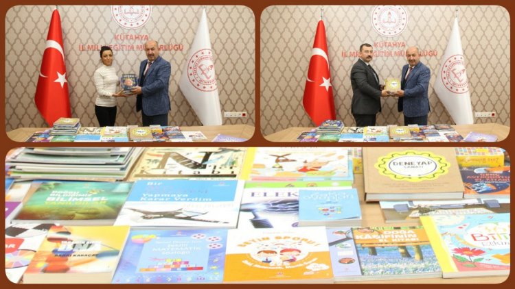 Tübitak'tan Kütahya'ya 13 bin 200 kitap