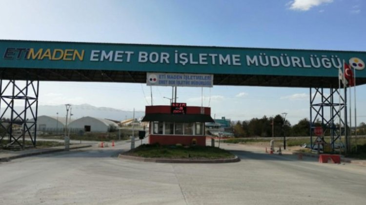 Emet Bor İşletmesine 25 Personel Alımı yapılacak