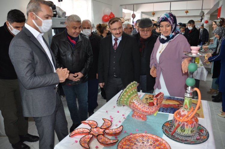 Emko Seramik Atölyesi 21 Aralık koop. Gününde Atölyesini Açtı