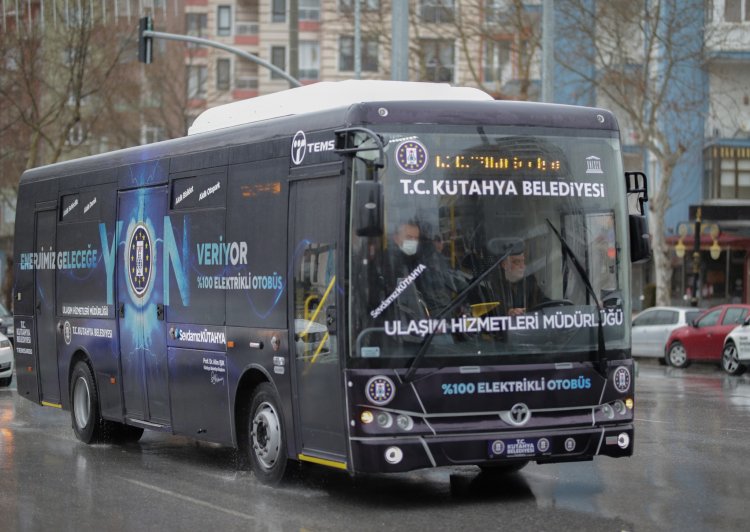 Kütahya'da elektrikli otobüs dönemi başlıyor