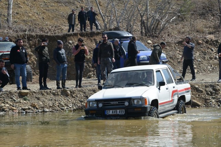 Gediz’de off-road etkinliği düzenlendi