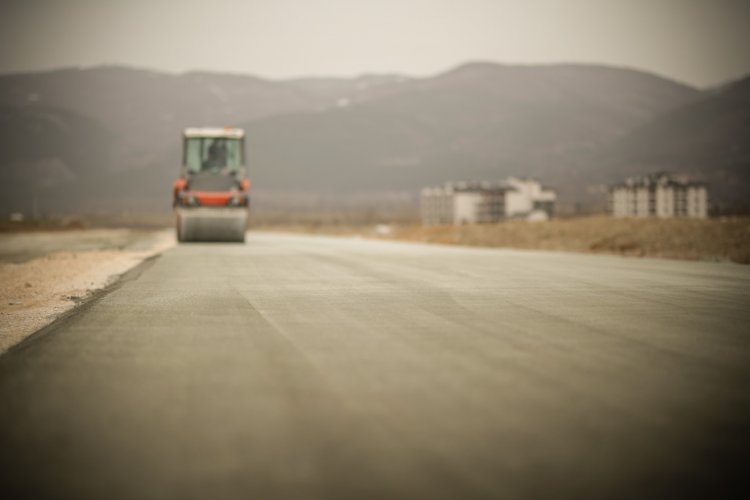 YONCALI’DA BETON YOL İMALATI TAMAMLANDI