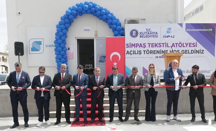 Simpaş Tekstil Atölyesi açıldı