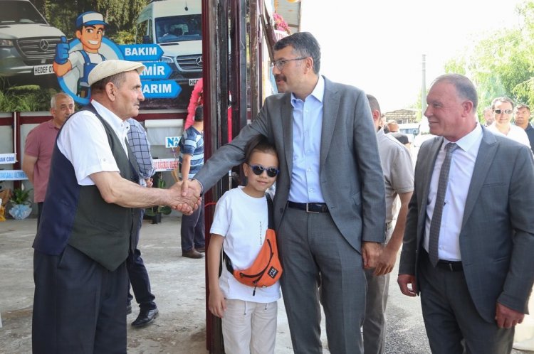 Vali Ali Çelik, sanayi esnafını ziyaret etti