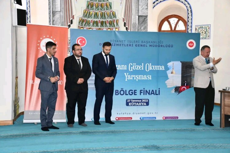 Kütahya'da Ezanı Güzel Okuma Yarışması Bölge Finali Yapıldı