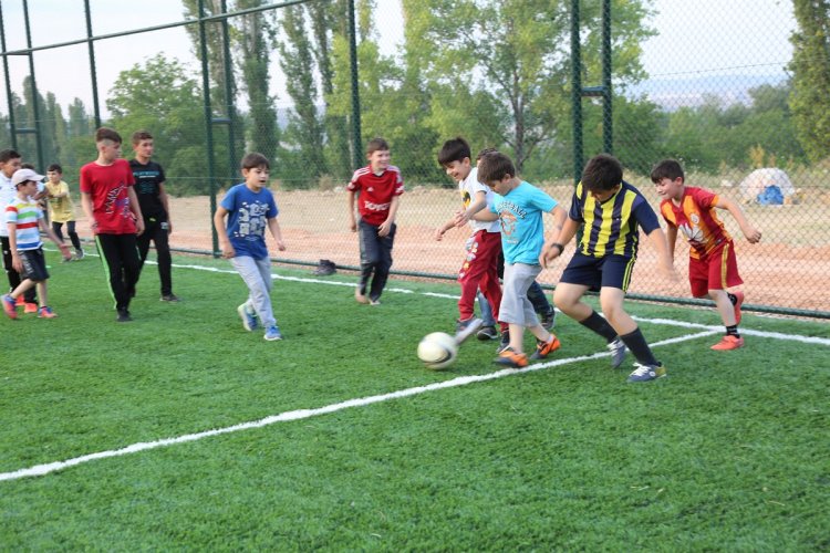 Demirciören Köyü Futbol Sahası açıldı