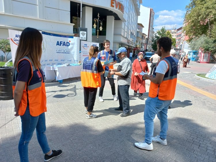 AFAD'dan '17 Ağustos' etkinliği