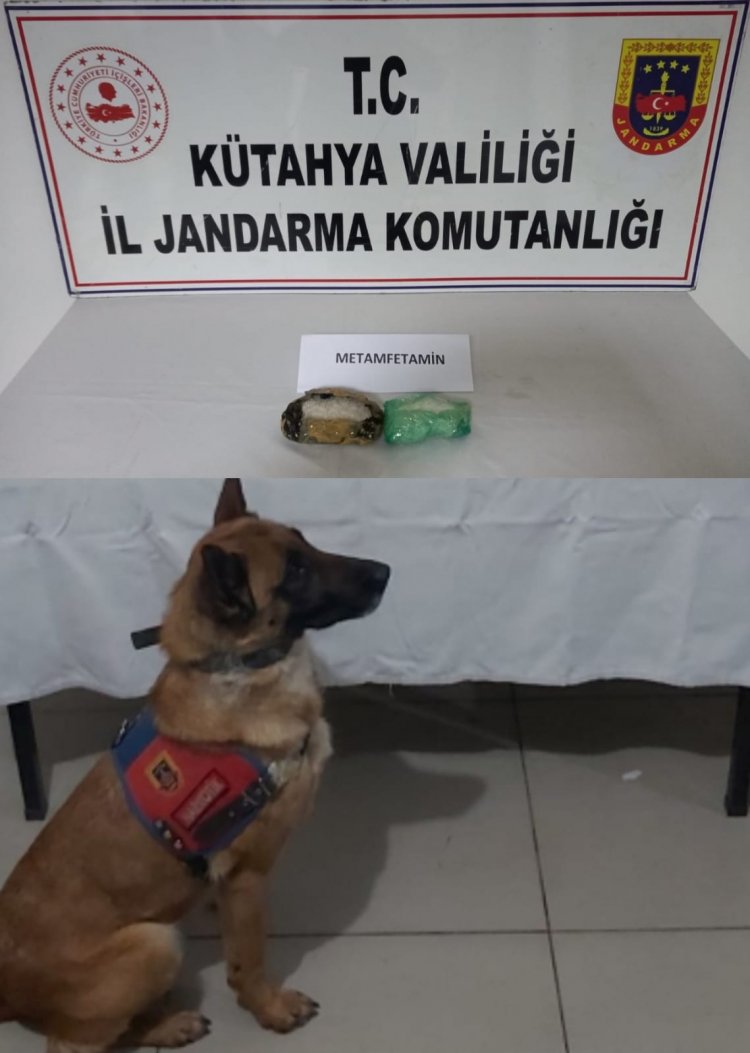 UYUŞTURUCU SEVKİYATINI JANDARMA UYUŞTURUCU KÖPEĞİ MOLA ÖNLEDİ