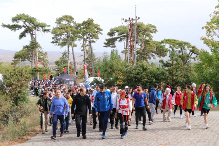 KÜTAHYA'DA 'MASADAN DOĞAYA 2022 YÜRÜYÜŞ' ETKİNLİĞİ