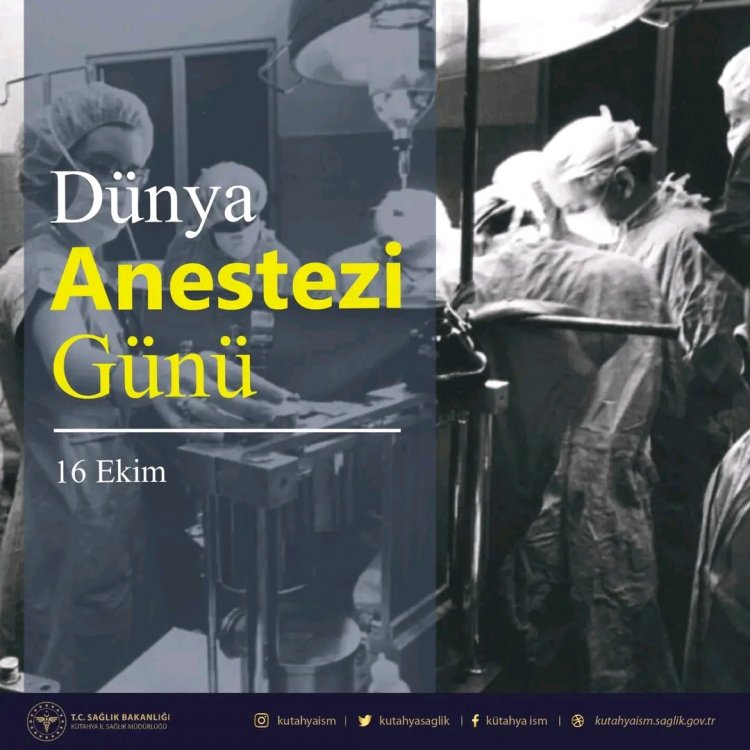 Bugün 'Dünya Anestezi Günü'... Anestezi nedir?