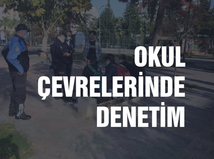 Kütahya'da okul önleri ve çevresinde polis denetimi