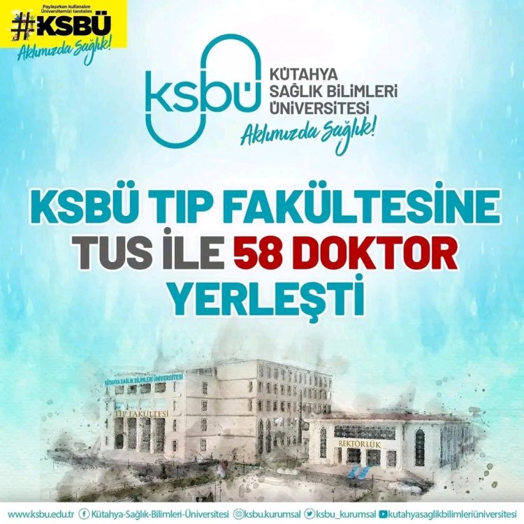 KSBÜ'YE 58 ARŞ. GÖR.  DR. YERLEŞTİ 