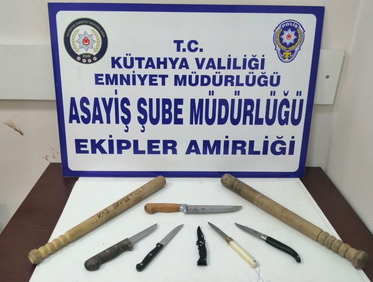 Kütahya Polisinden Bölge Uygulaması