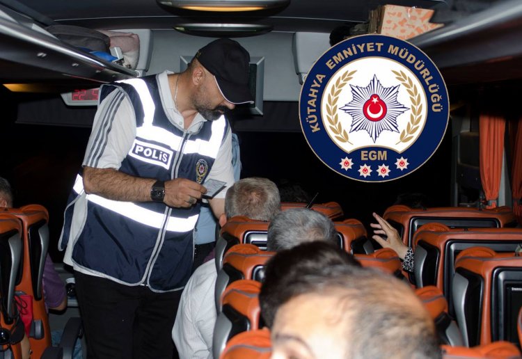 Kütahya Polisi bir ayda 46 bin 307 şahıs ve 14 bin193 araç sorguladı