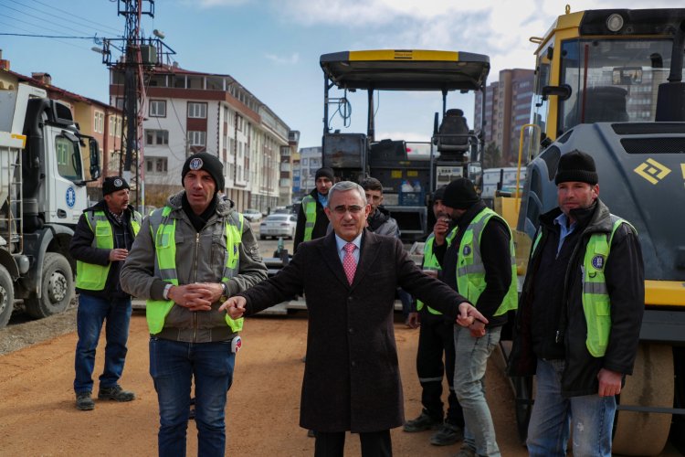 Başkan Işık saha çalışmalarını yerinde inceledi