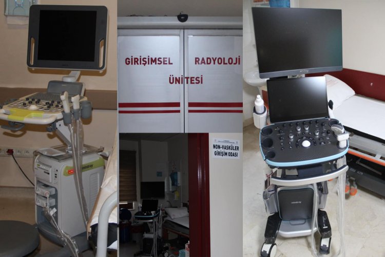 Hastaneye, üst düzey ultrasonografi cihazları ve anestezi cihazı alındı