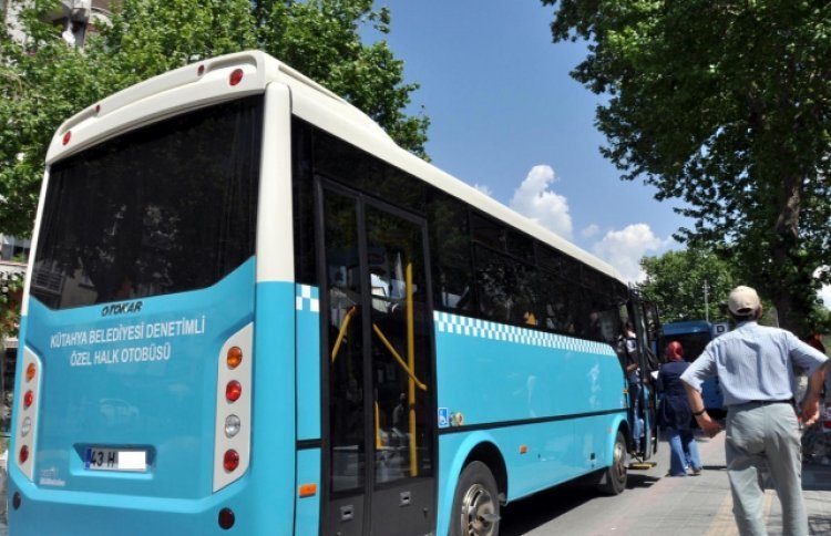 Kütahya'da toplu ulaşım zamlandı