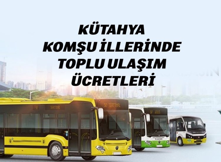 Çevre illerde şehir içi ulaşım ücretleri kaç lira ?